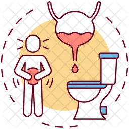 Increased urination  Icon