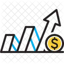 Increasing Amplify Magnify Icon