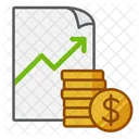 Incremento de dinero  Icon