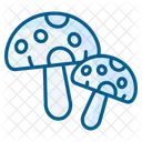 Cogumelo Comida Vegetal Icon