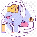 Incutir bons valores nas crianças  Ícone