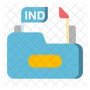 Ind Files And Folders File Format Icon