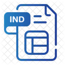 Indd File Extension Files And Folders Icon