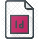 Indd File Indesign Icon