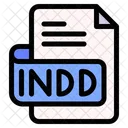 Indd File Type File Format Icon