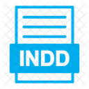 Indd 파일 Indd Adobe Indesign 문서 아이콘