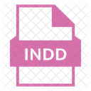 Indd Archivo Indd Indesign Icono