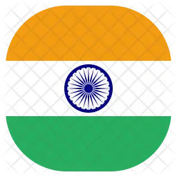 Inde Flag Icône