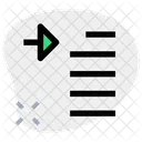 Indent Paragraph  Icon