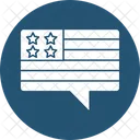 Independence Day Chat  Icon