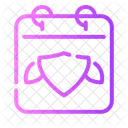 Independence Day Calendar Date Icon