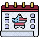 Independence Day Freedom Nation Icon