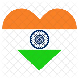 Independence Day Love  Icon