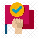 Independent Freedom Holding Icon
