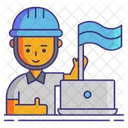 Independent Contractor Icon