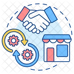 Independent small business co-ops  Icon