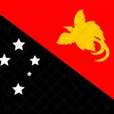 Independent State Of Papua New Guinea Flag Country Icon