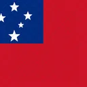 Independent State Of Samoa Flag Country Icon