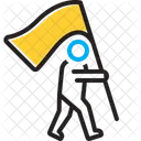 Independiente Libertad Autosuficiente Icono