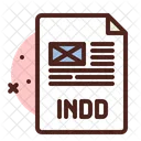 Indesign File Indesign File Design File Icône