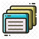 Index Card Paper Icon