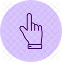 Index Finger Pentaglow Icon