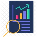 Search Statistics Data Icon