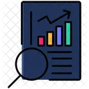 Search Statistics Data Icon