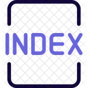 Indexdatei  Icon