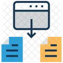 Indexing Web Document Icon