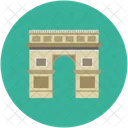 India Gate Place Icon