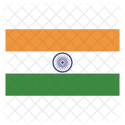 India Flag Icono