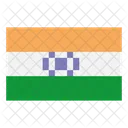 India Flag Nation Icon