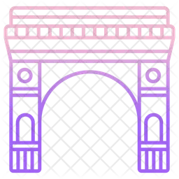 India Gate  Icon