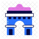 India Gate Landmark Monument Icon