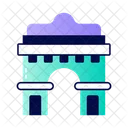 India Gate Landmark Monument Icon