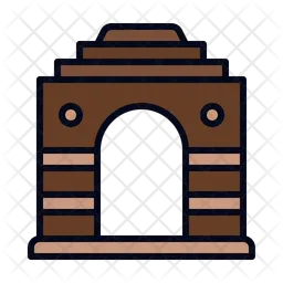 India Gate  Icon