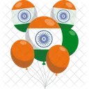 Indian Balloons Balloons Celebration Icon