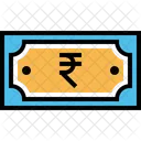 インド、通貨、ルピー アイコン