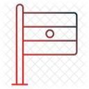 인도 국기 국기 인도 아이콘