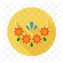 Indian floral garland  Icon