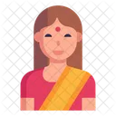 Indian Girl  Icon