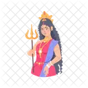 Hindu Goddess Indian Goddess Goddess Character Icon