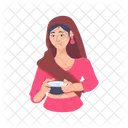Indian Woman Village Women Young Woman Icon