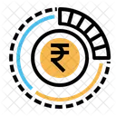 Indian Rupee Money Icon