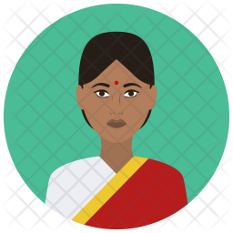 Download Free Indian Lady Icon Of Flat Style Available In Svg Png Eps Ai Icon Fonts