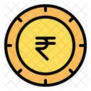 Indian Rupee Money Currency Icon