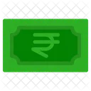 Indian Rupee Banknote Country Icon
