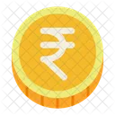 India Rupee Coin Currency Icon