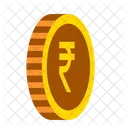 Indian Rupee Coin  Icon